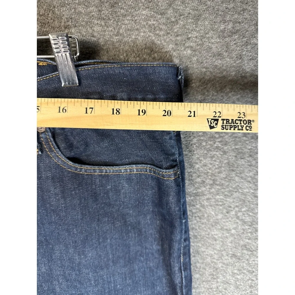 Nautica Straight Fit Dark‎ Wash Denim Jeans Pants Mens Size 40 x 32 Academia EUC